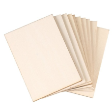 Plywood 1.5mm 200x100 mm - Board for carving and laser cutting